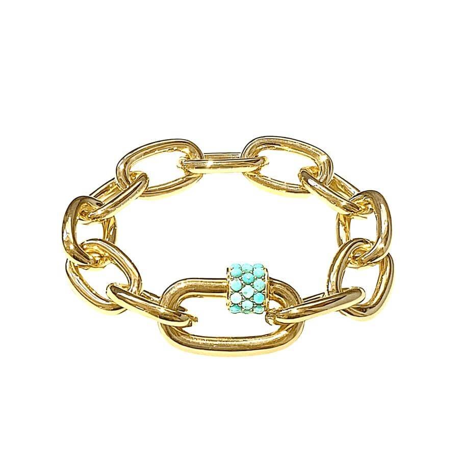 gold-turquoise-bracelet-set