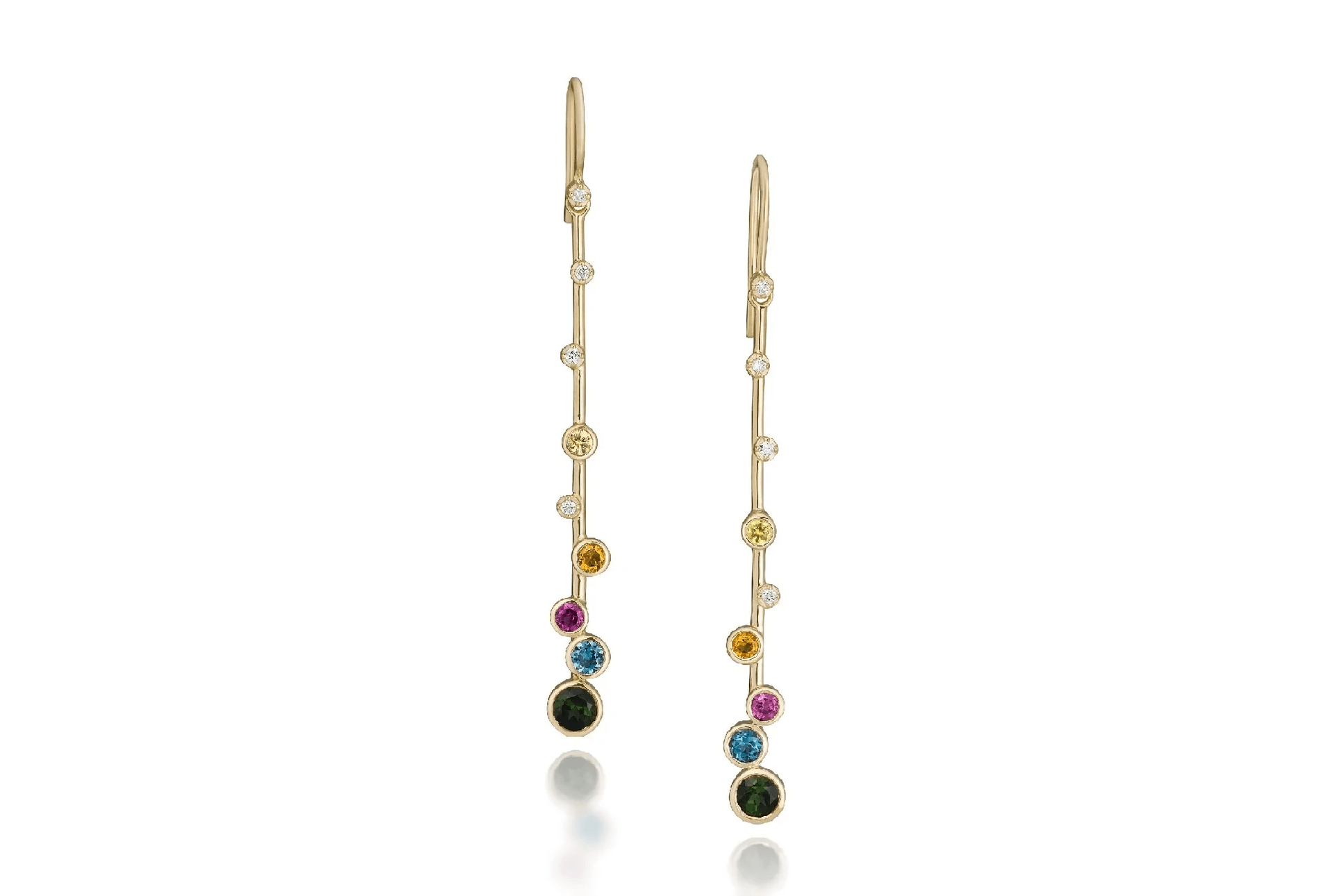 constellation-elongated-multi-color-earrings