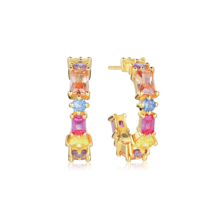 ivrea-creolo-medio-earrings-with-multicoloured-zirconia