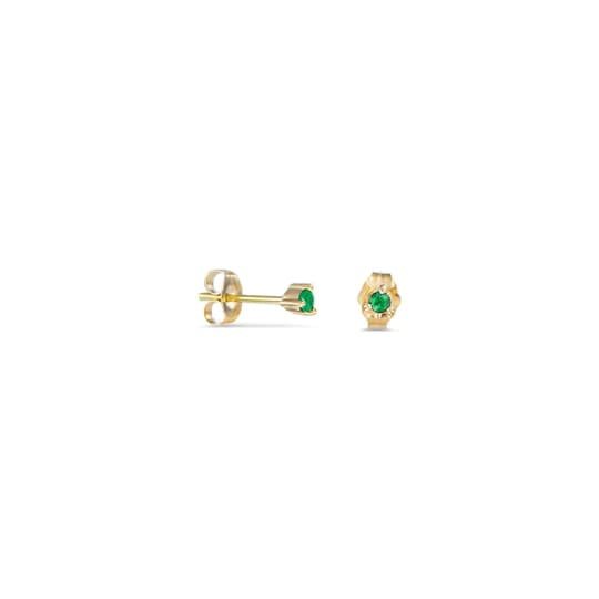 small-emerald-studs