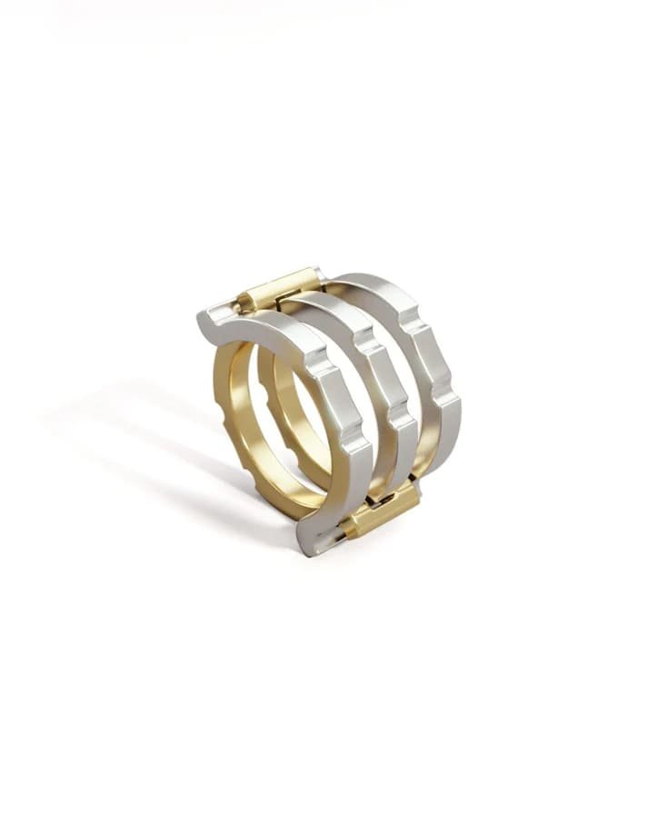 silver-bronze-puzzle-ring