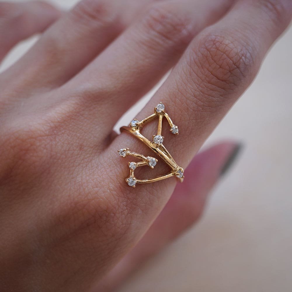 scorpio-constellation-ring