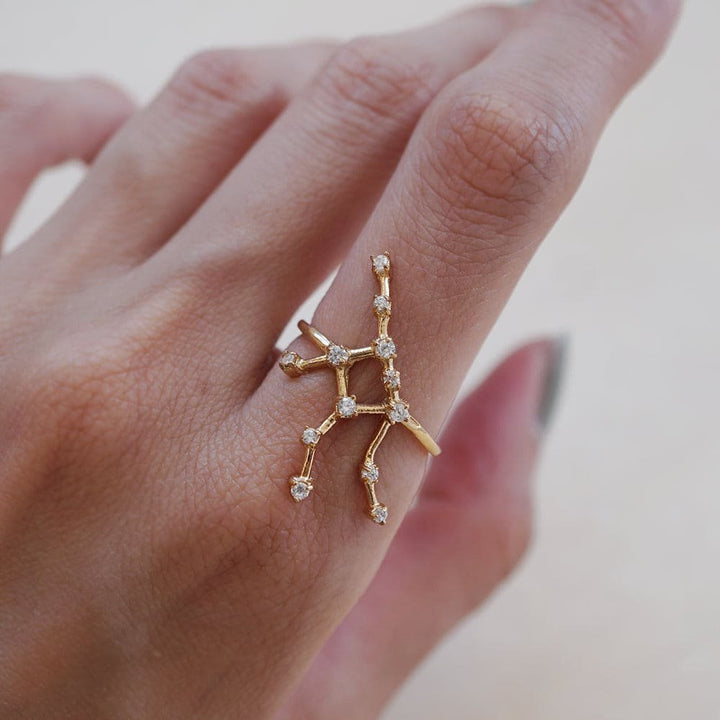 virgo-constellation-ring