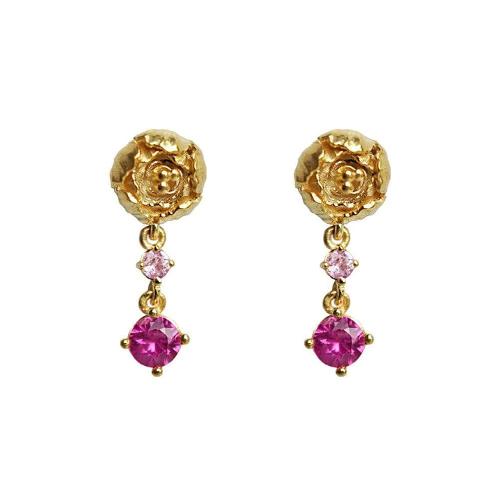 peonies-pink-sapphire-earrings