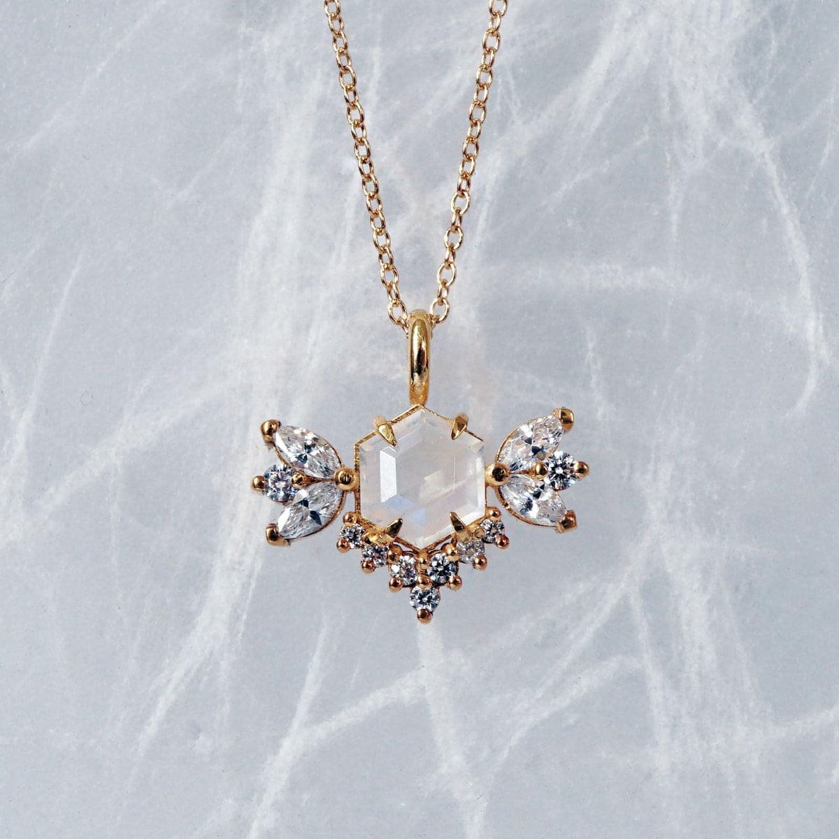 hexagon-moonstone-butterfly-diamond-necklace