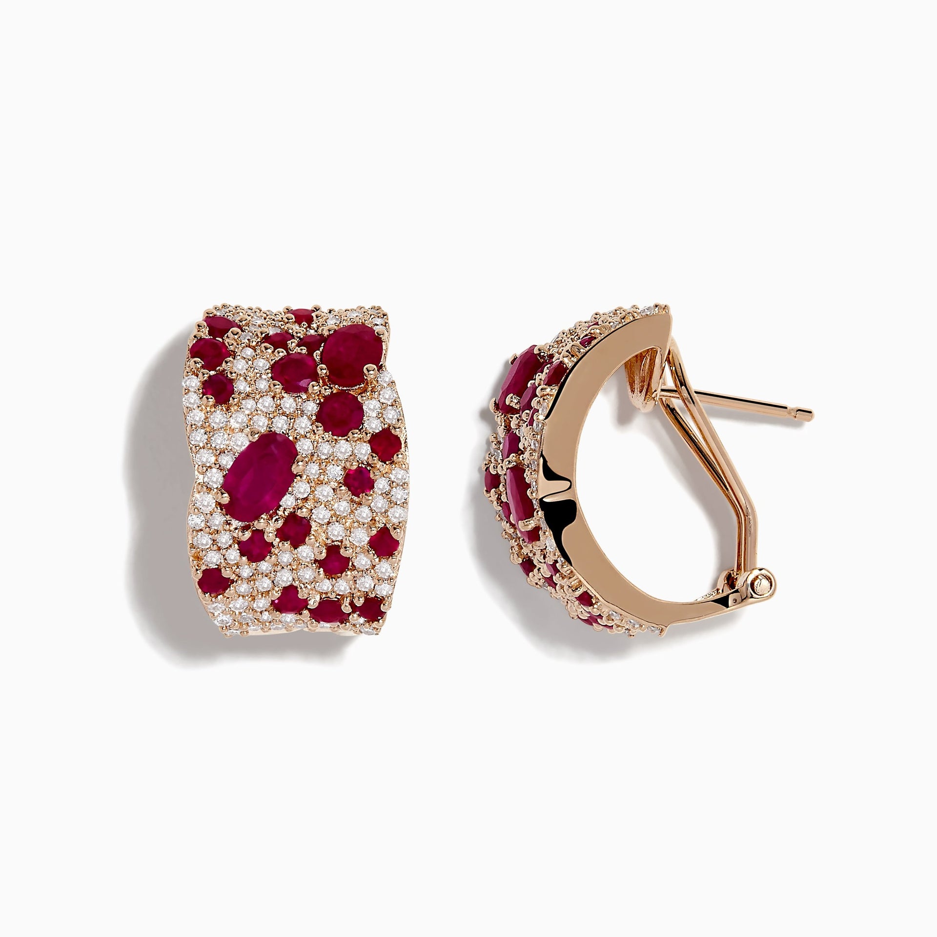 effy-rose-gold-ruby-earrings