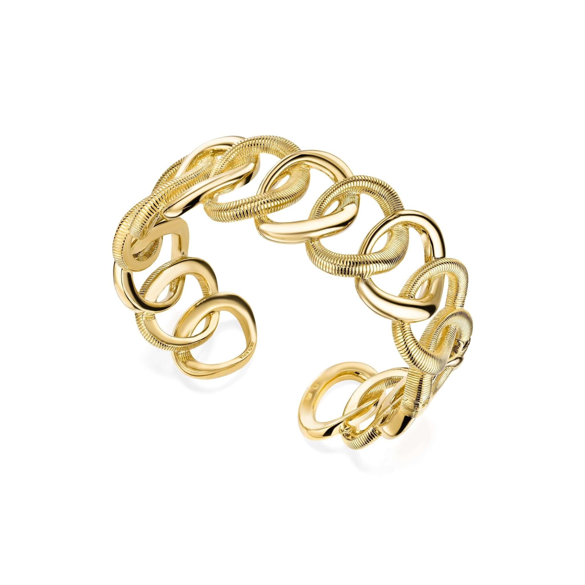 eternity-interlocking-link-cuff