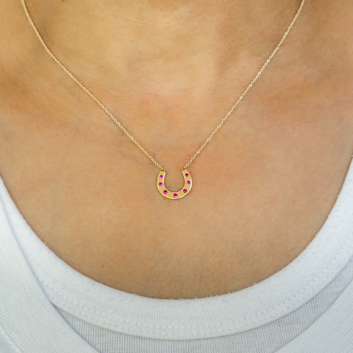 ruby-horseshoe-charm-necklace