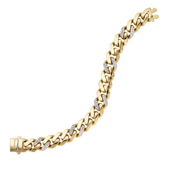 diamond-cuban-link-bracelet