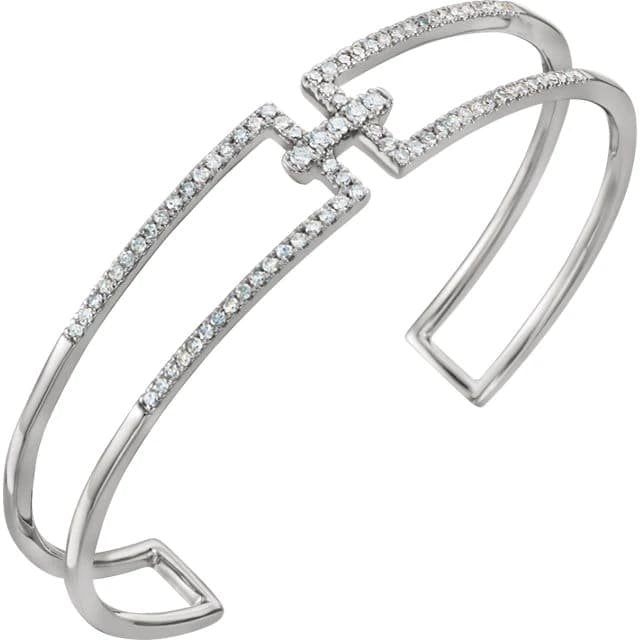 white-gold-diamond-cuff