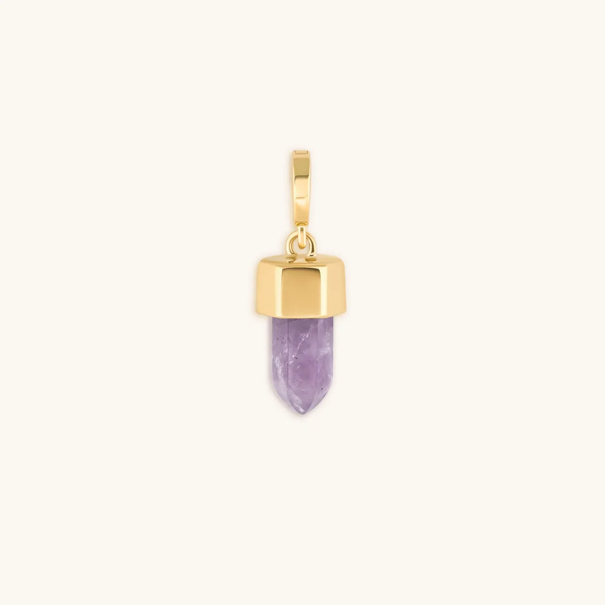 Comfort and Calm - Amethyst Pointer Charm