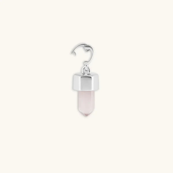 Absolute Adoration - Rose Quartz Pointer Charm