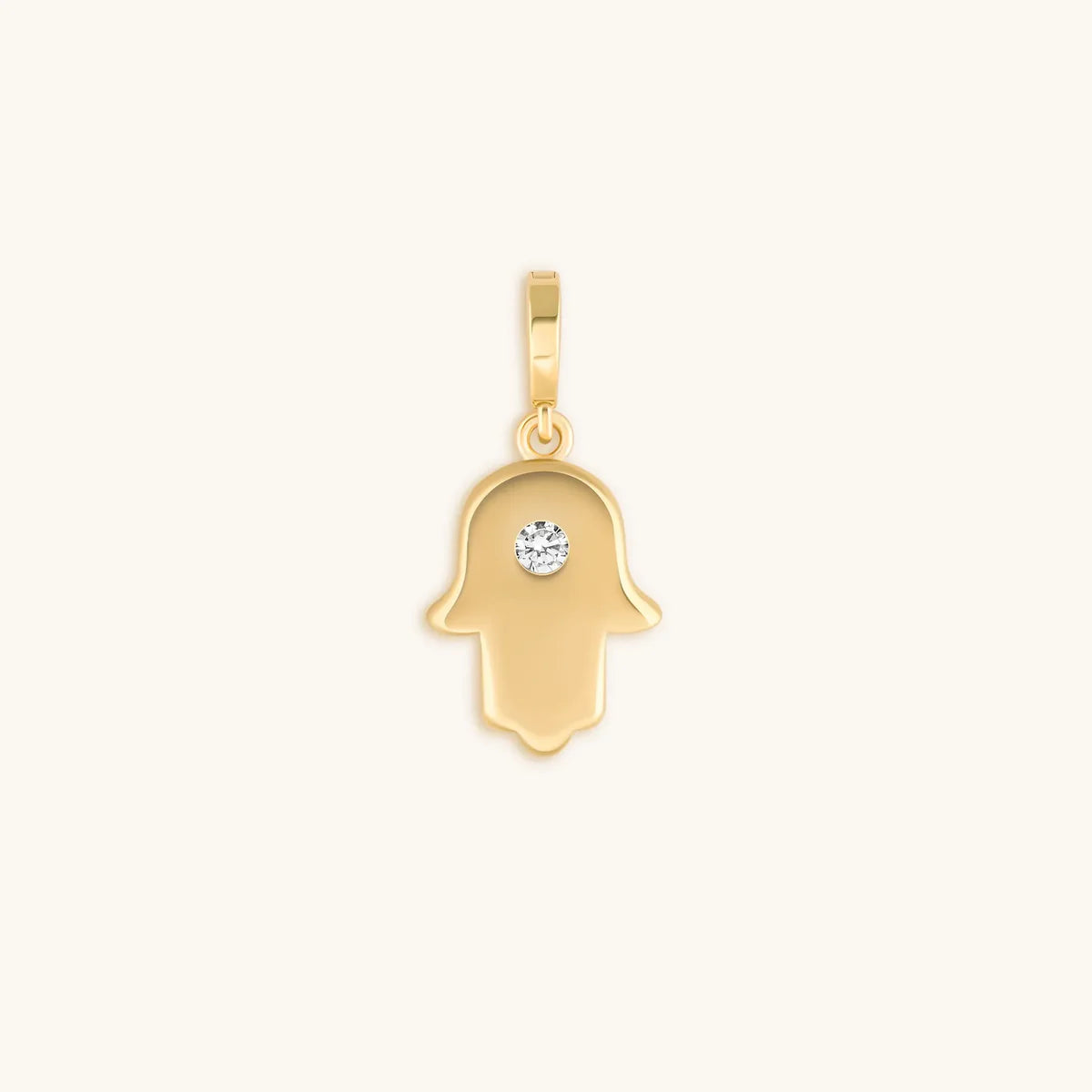 Light Defender - Gold Hamsa Charm