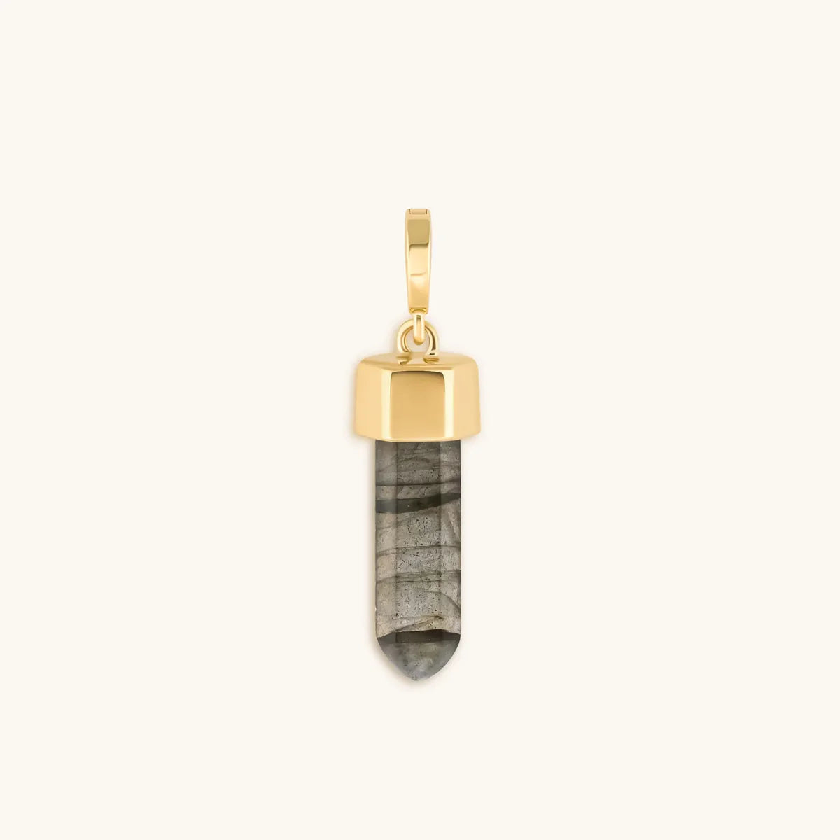 Iridescent Intuition - Labradorite Pointer Charm