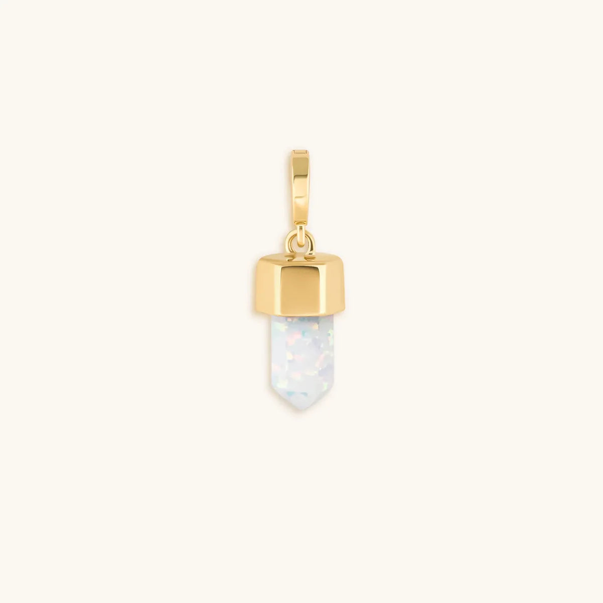 Dream Seeker - White Opal Pointer Charm