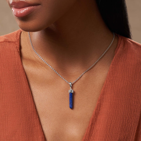 Seeking Harmony - Lapis Lazuli Pointer Charm