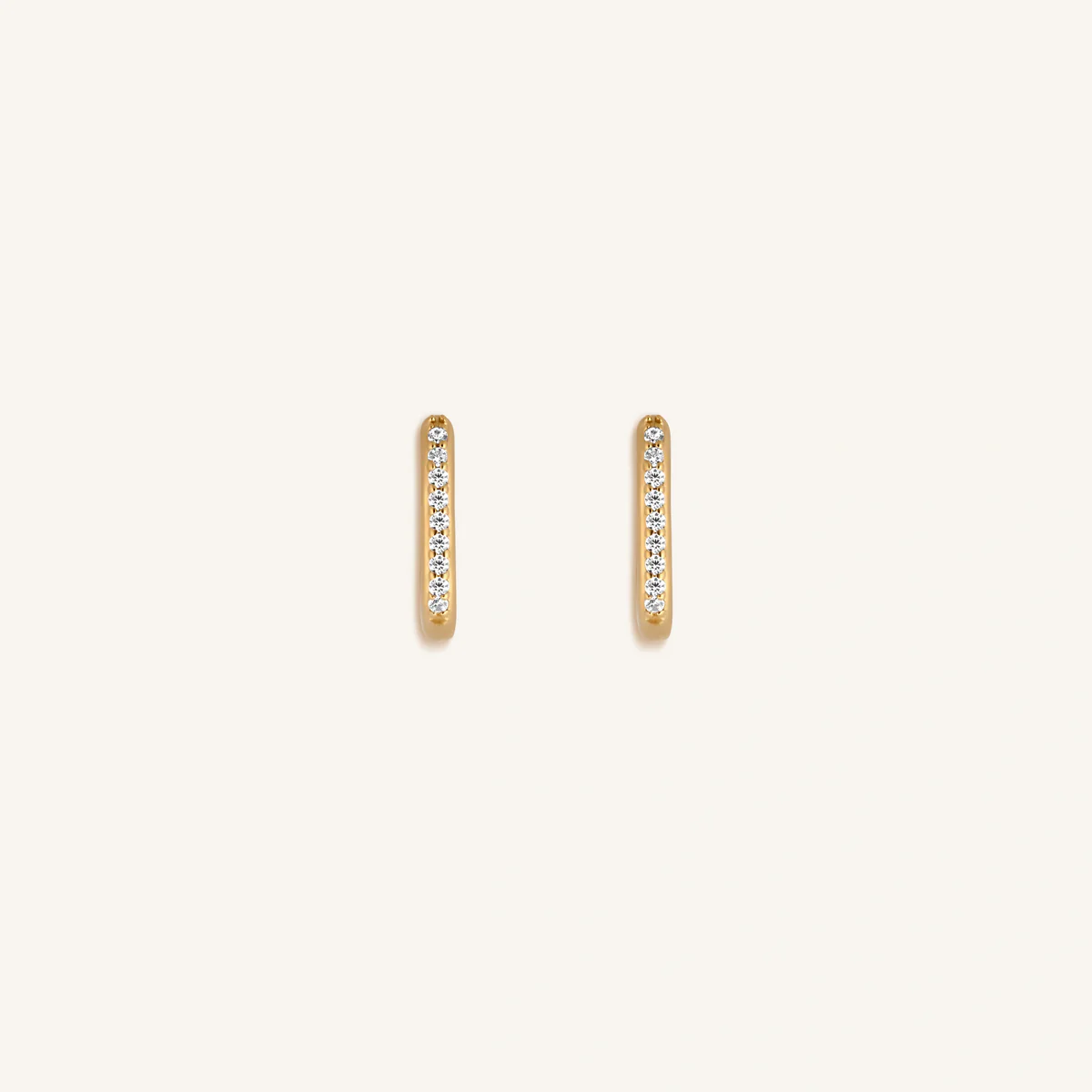 Welcomed Transformation Gold Hoop Earrings