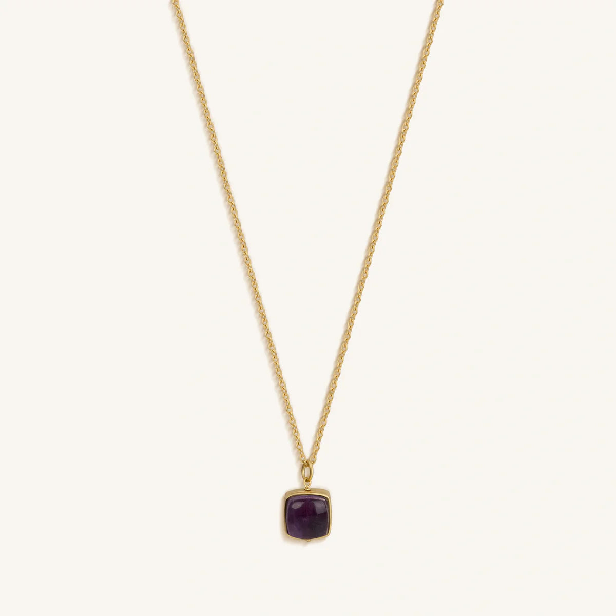 Soulful Clarity Amethyst Necklace