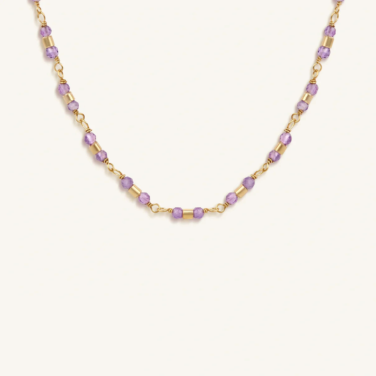 Tranquil Abundance Amethyst Necklace