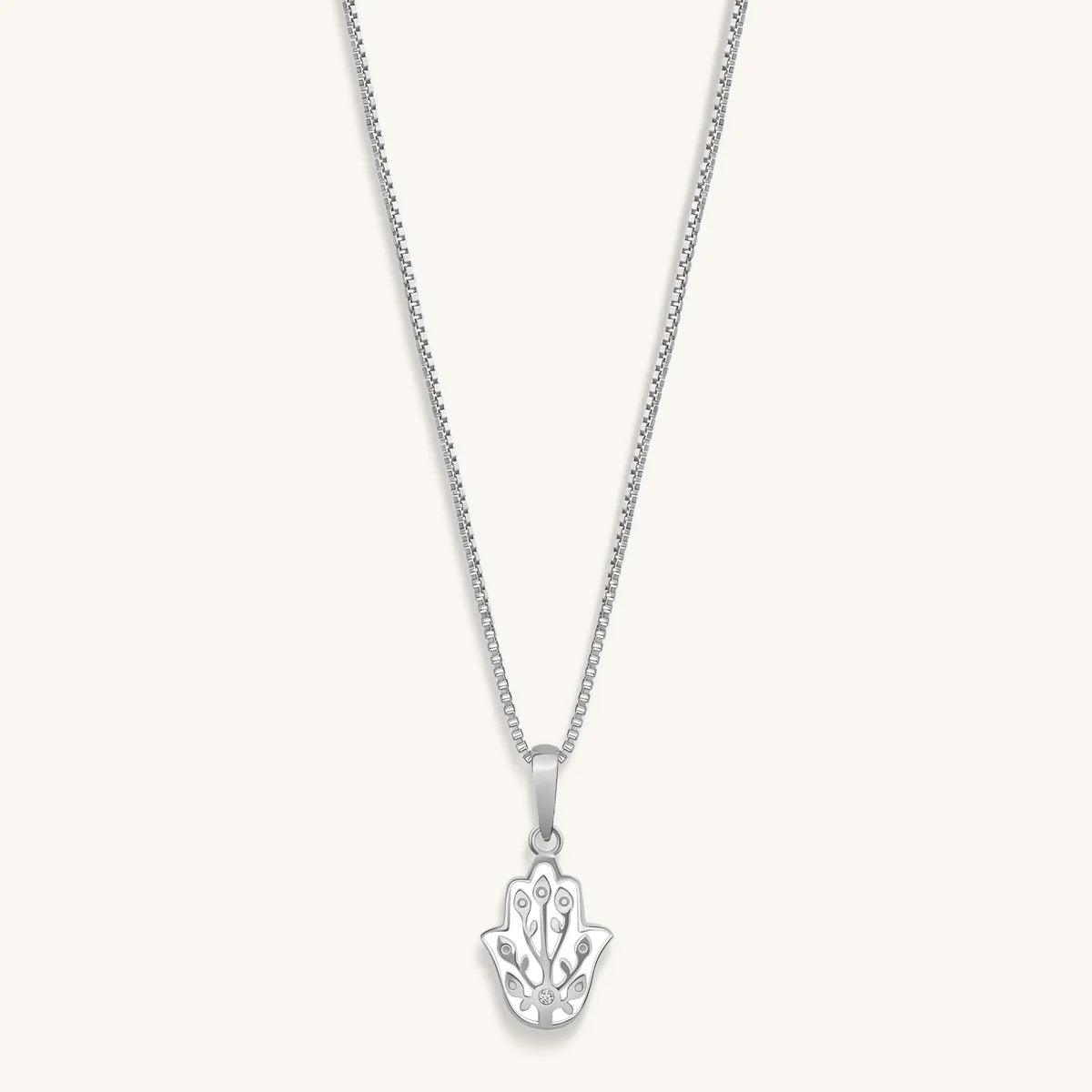 Fortunate Protection - Hamsa Charm Necklace