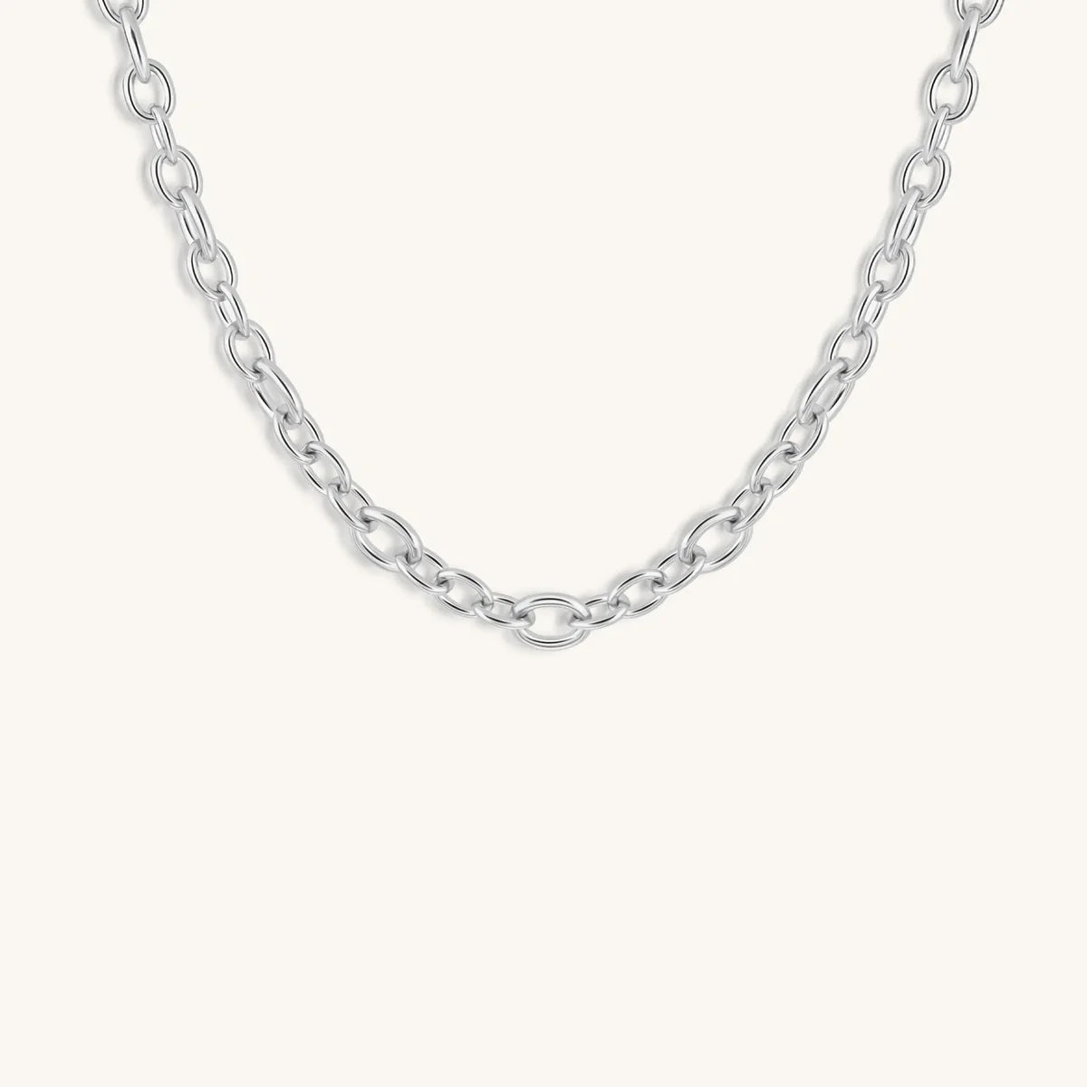 Linked For Infinity - Silver Necklace