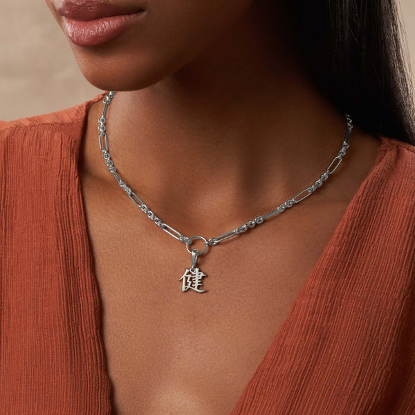 Celestial Ties - Silver Necklace