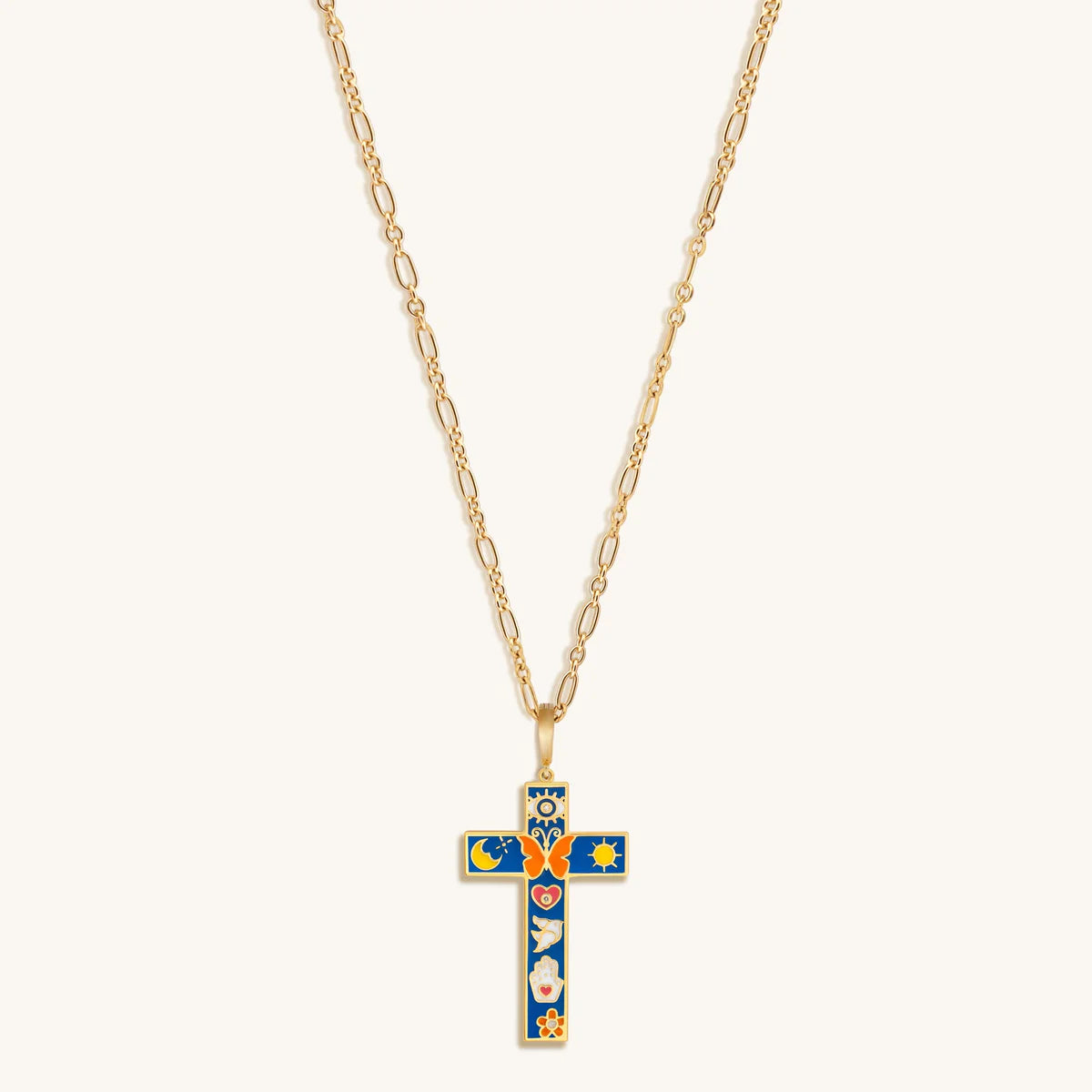 LIMITED EDITION: Infinite Trust Cross Charm Necklace