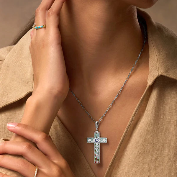 LIMITED EDITION: Divine Guidance Cross Charm Necklace