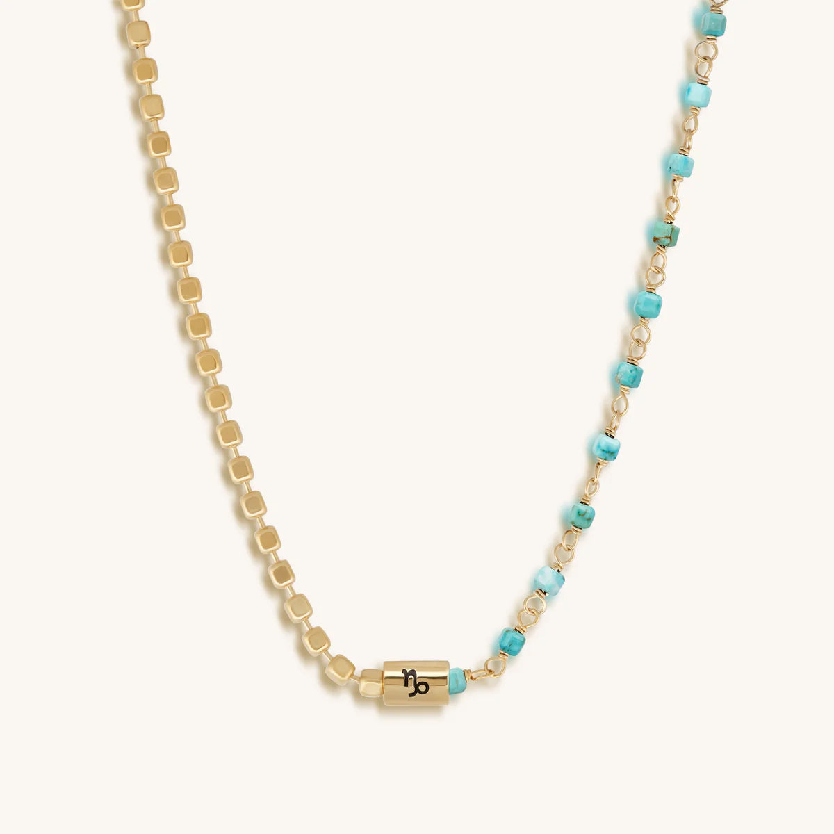 Candid Trailblazer Capricorn Turquoise Necklace