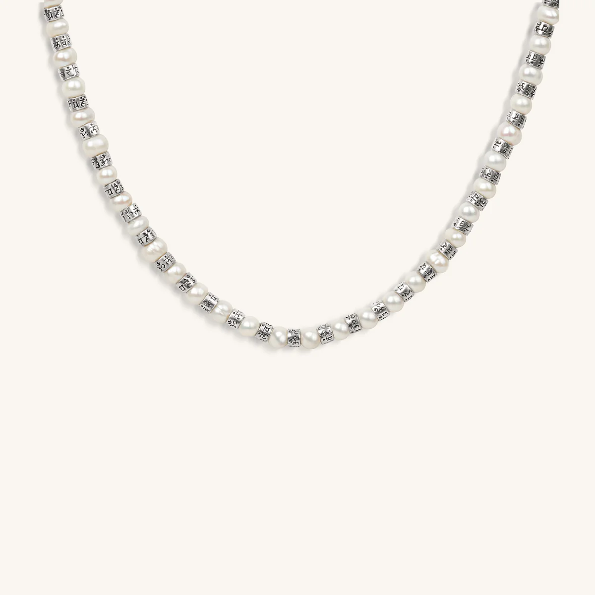 Pure Love Pearl Mantra Necklace