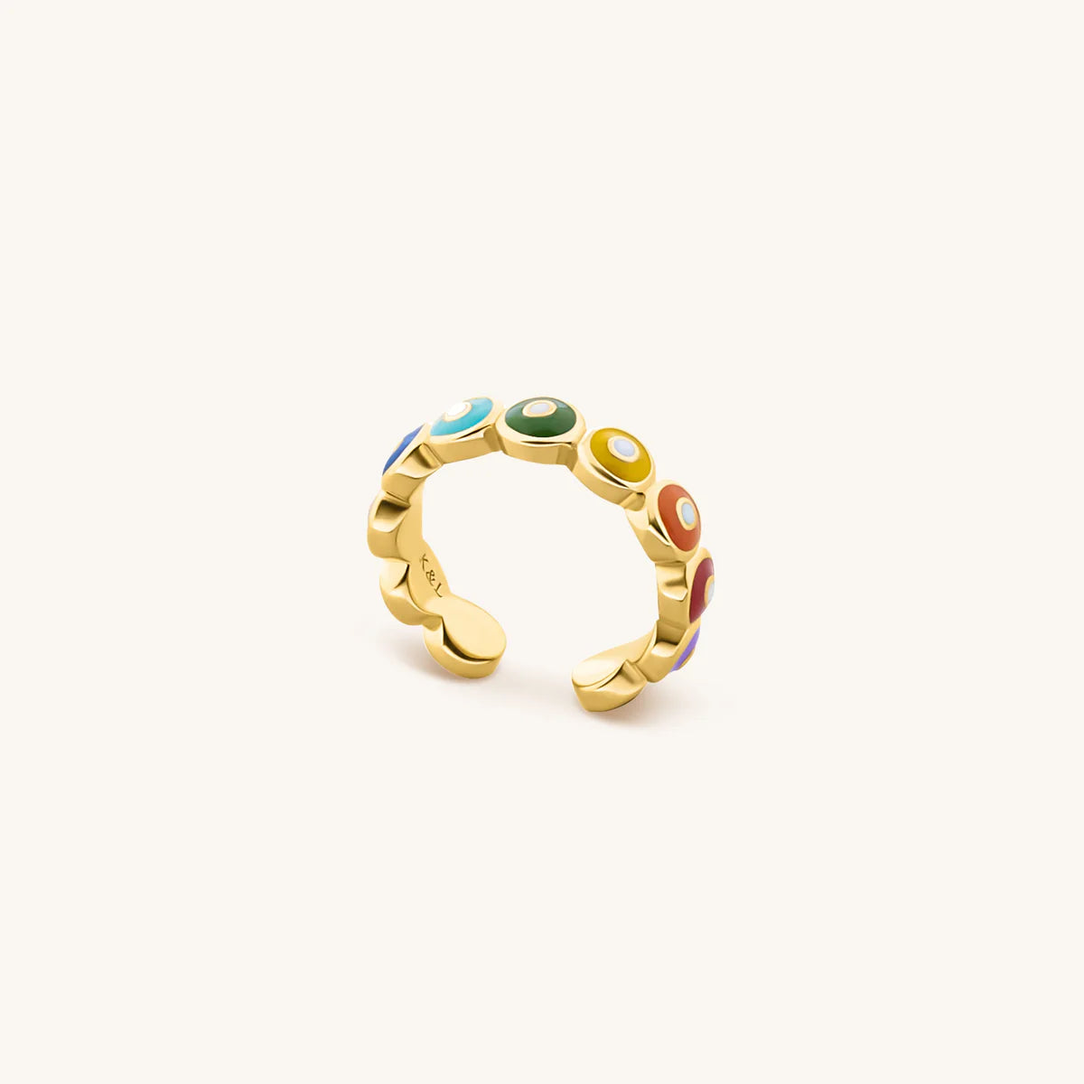 Vivid Personality - Chakra Evil Eye Ring