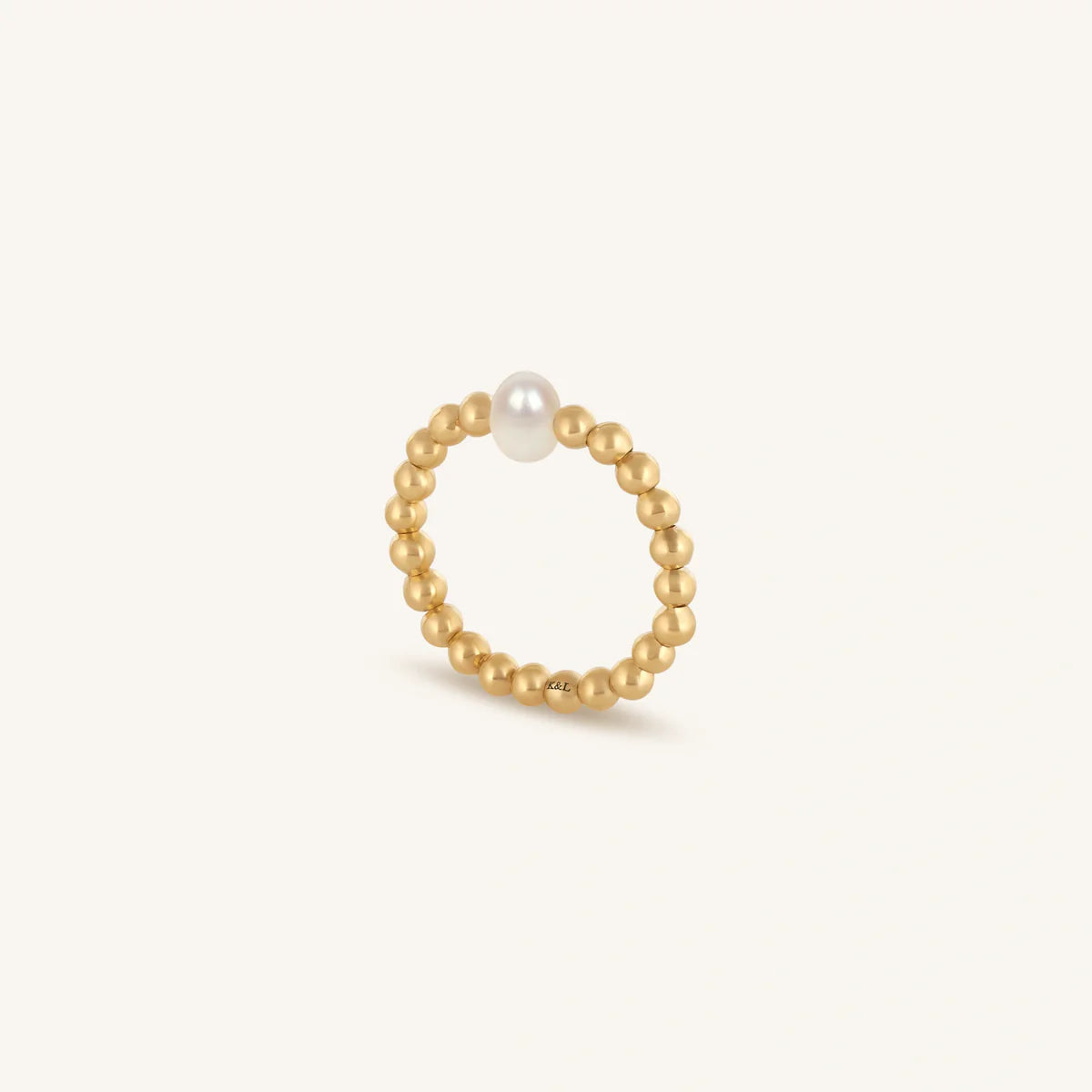 Infinite Blessings Pearl Stretch Ring