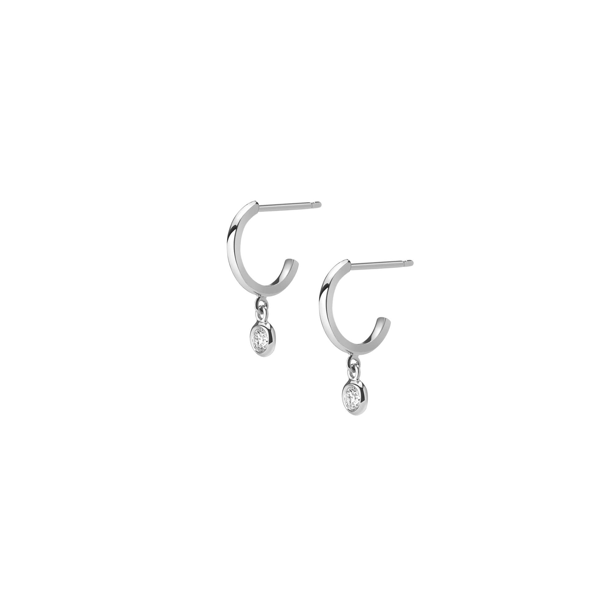 huggie-earrings-with-bezel-in-18k-white-gold-aurate