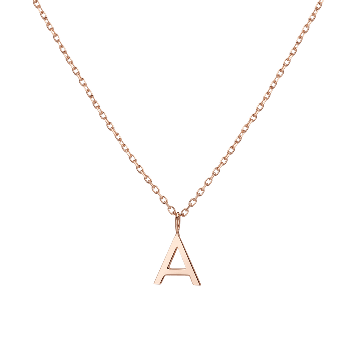 classic-gold-letter-necklace-in-14k-rose-gold-aurate