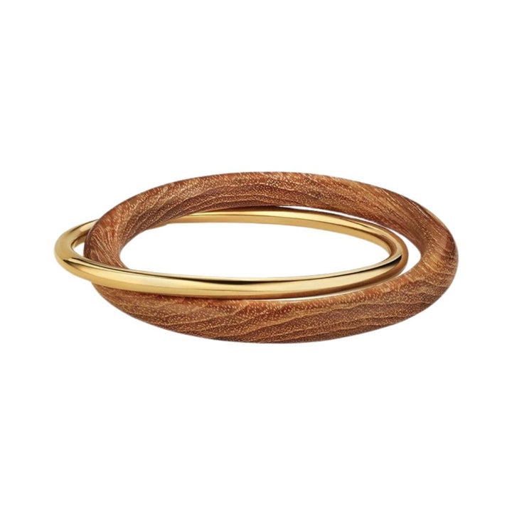 teak-interlocking-bangle-bracelets