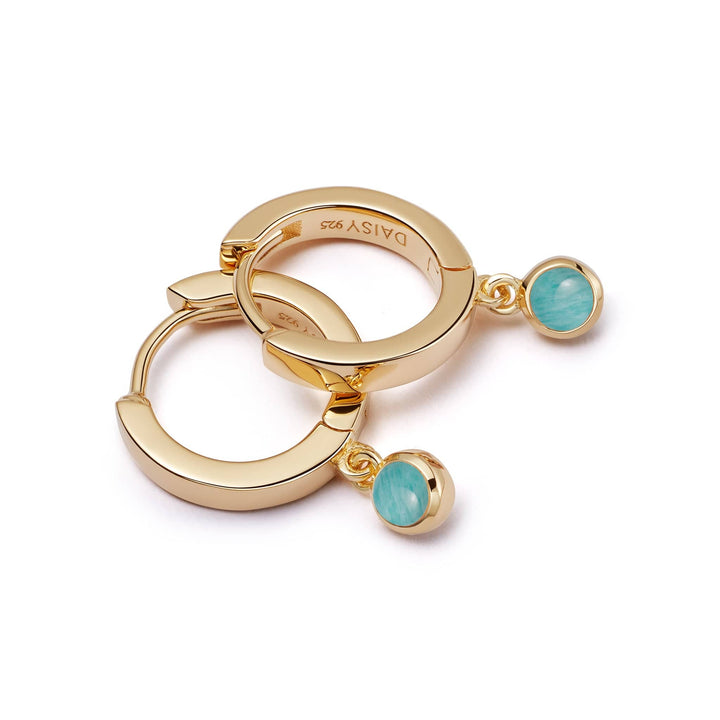 amazonite-healing-huggie-hoop-earrings-18ct-gold-plated-daisy-london