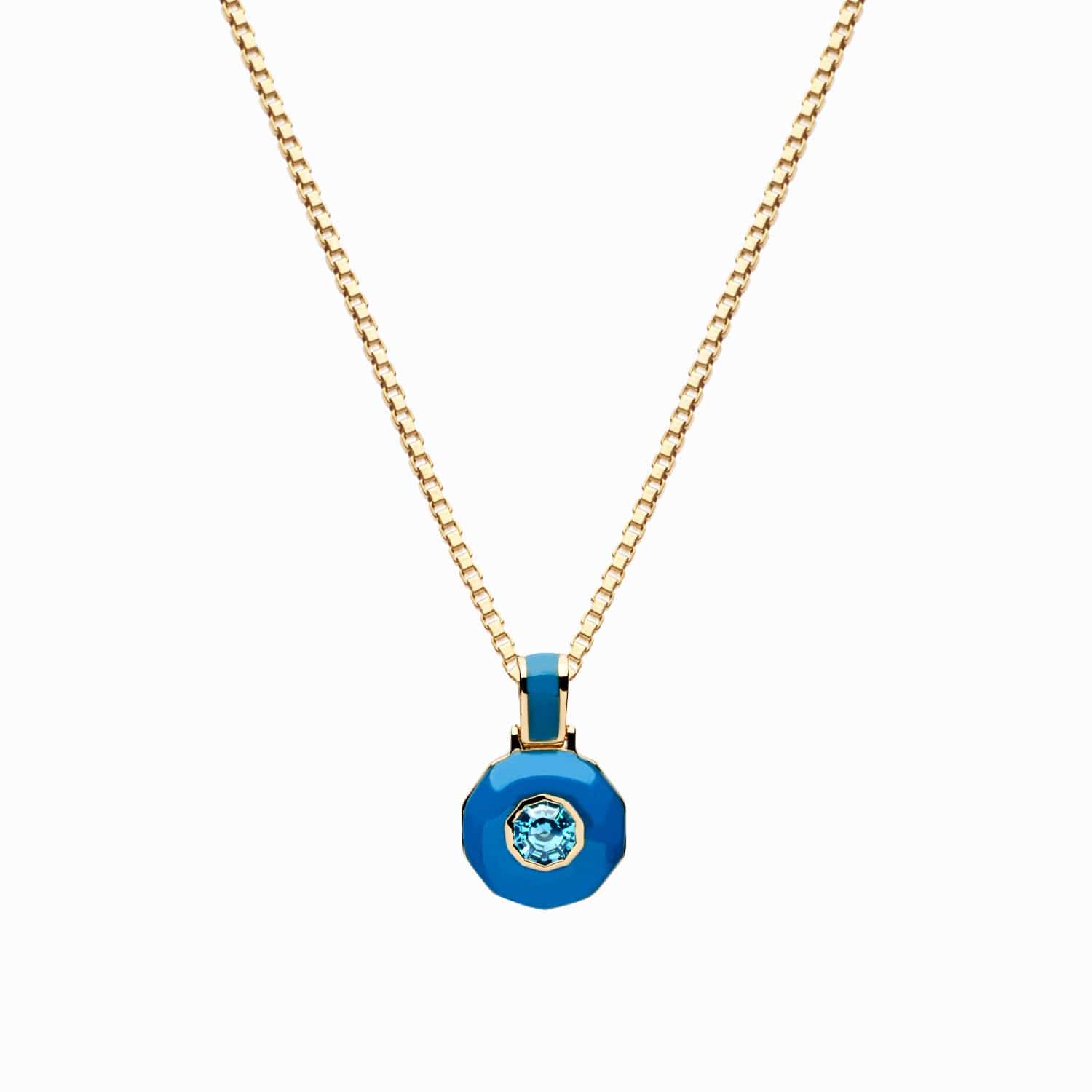 Blue Aura Necklace