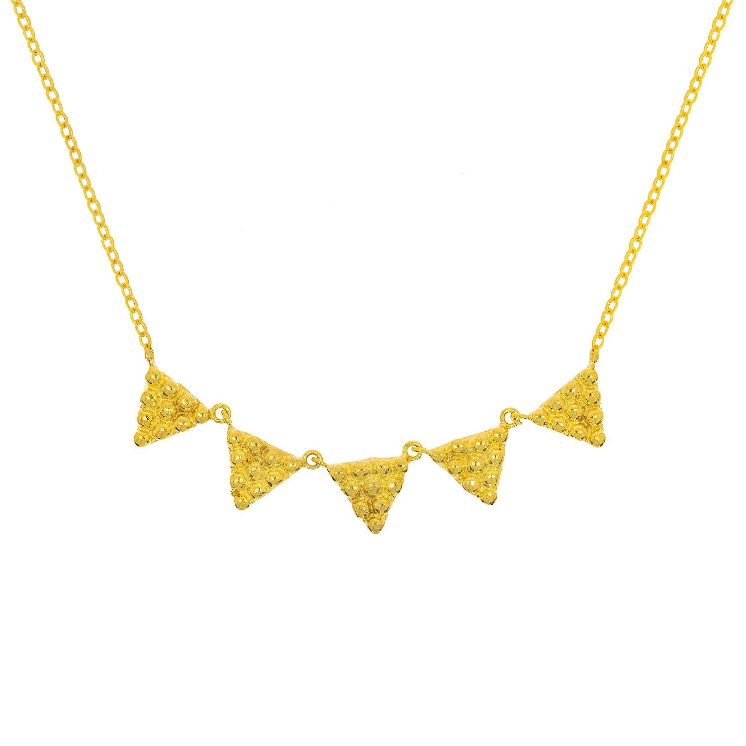 Azar Triangle Pendant Necklace