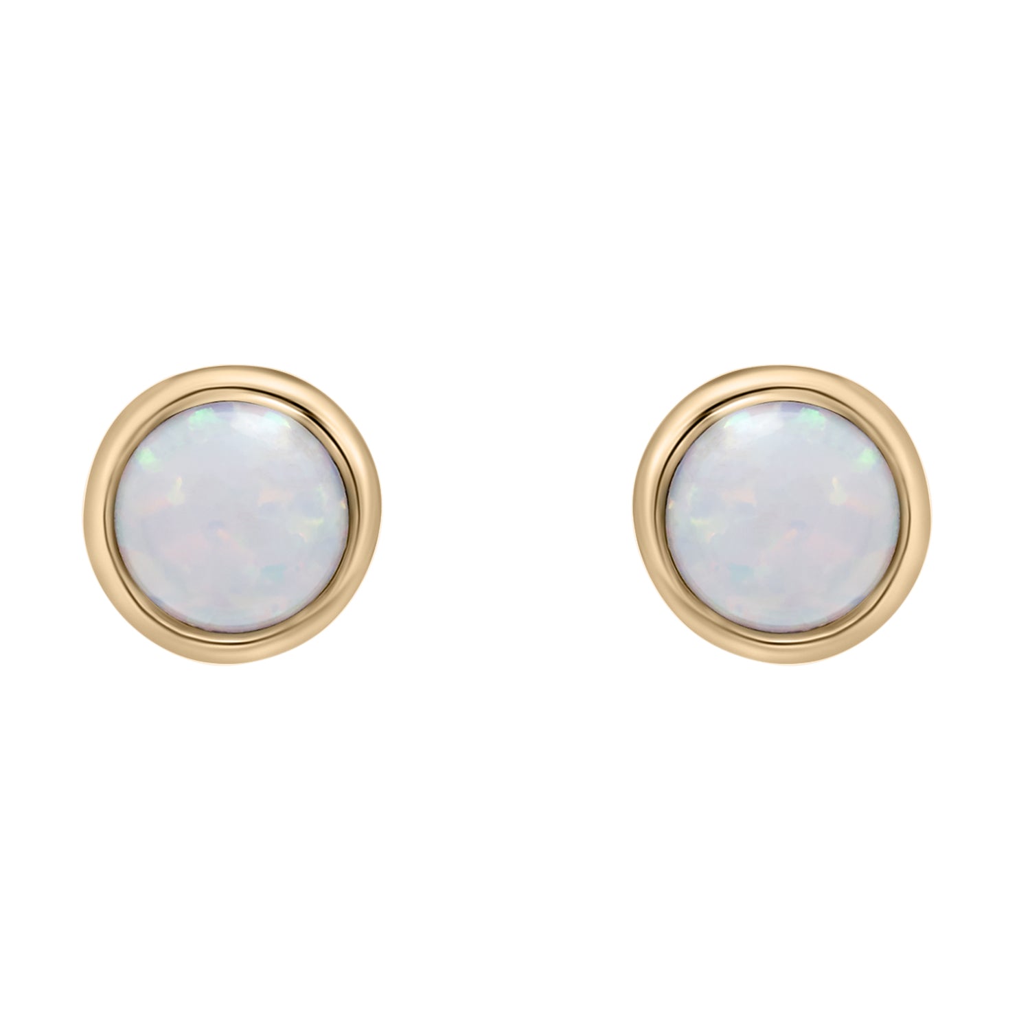 Opal Stud Earrings