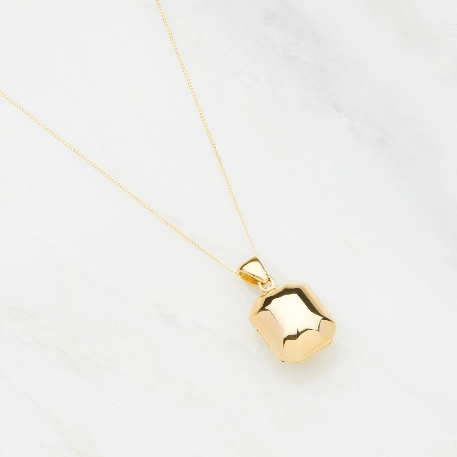 Lily Roo S Solid Gold Rounded Ball Shaped Locket Necklace