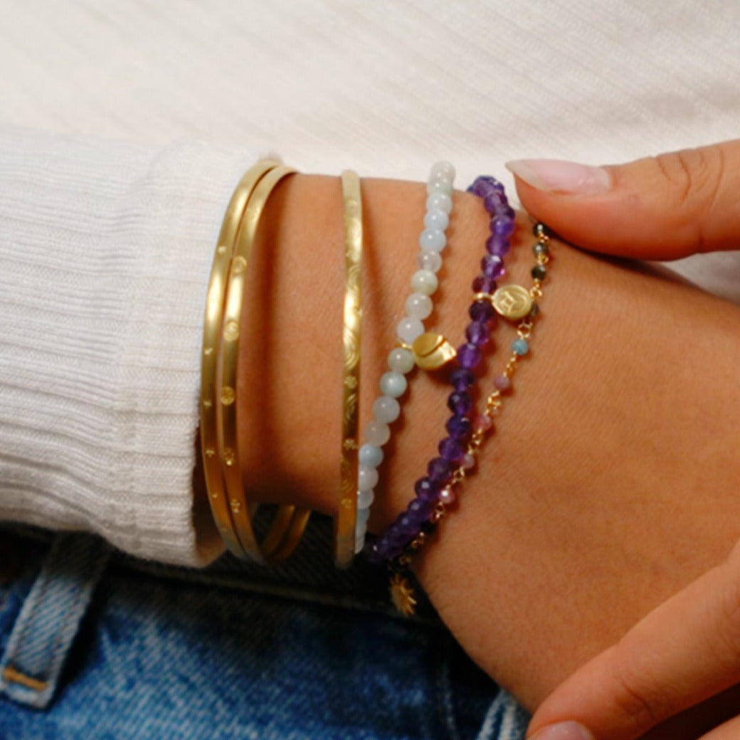 Abundant Joy Tourmaline Gemstone Bracelet