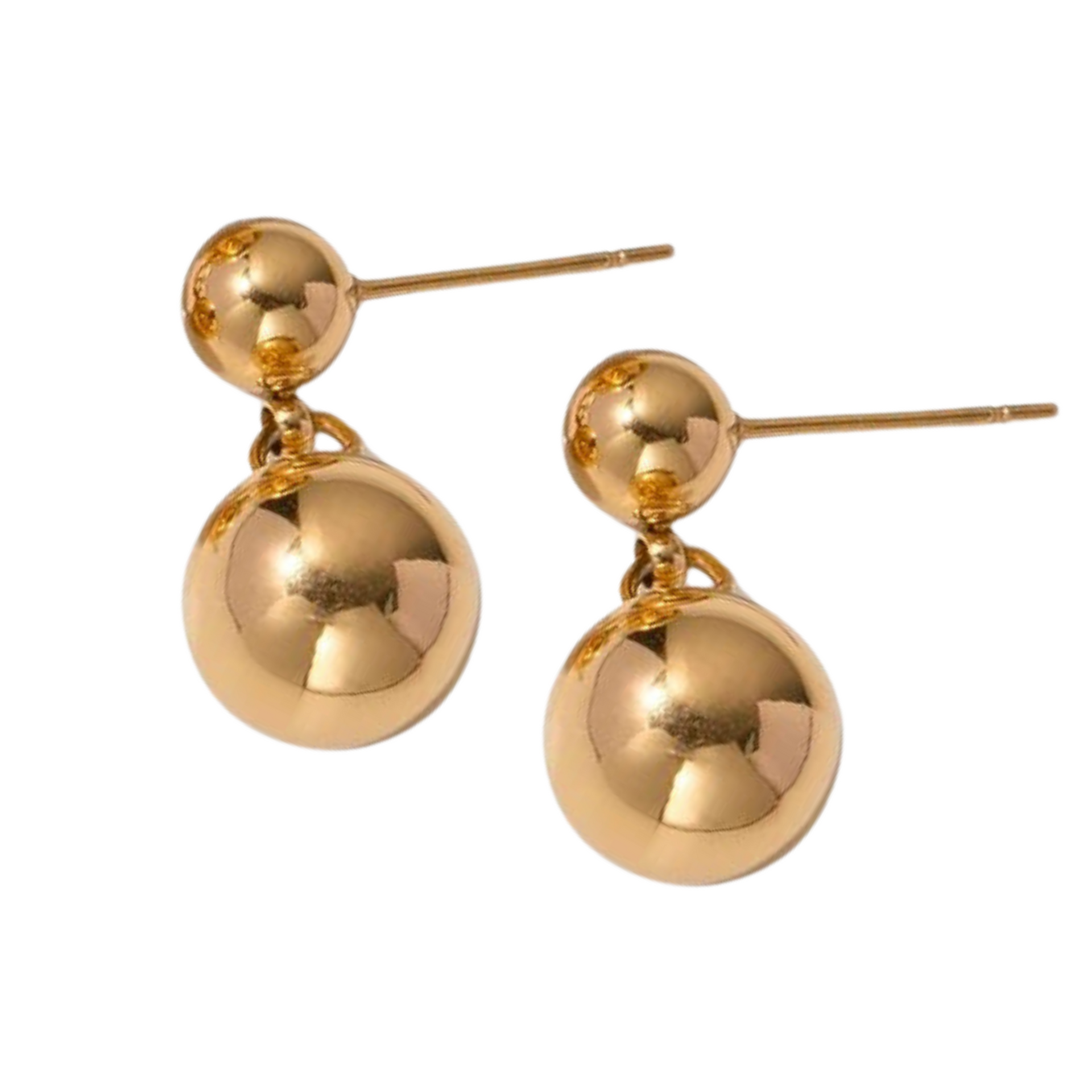 Double Ball Earrings