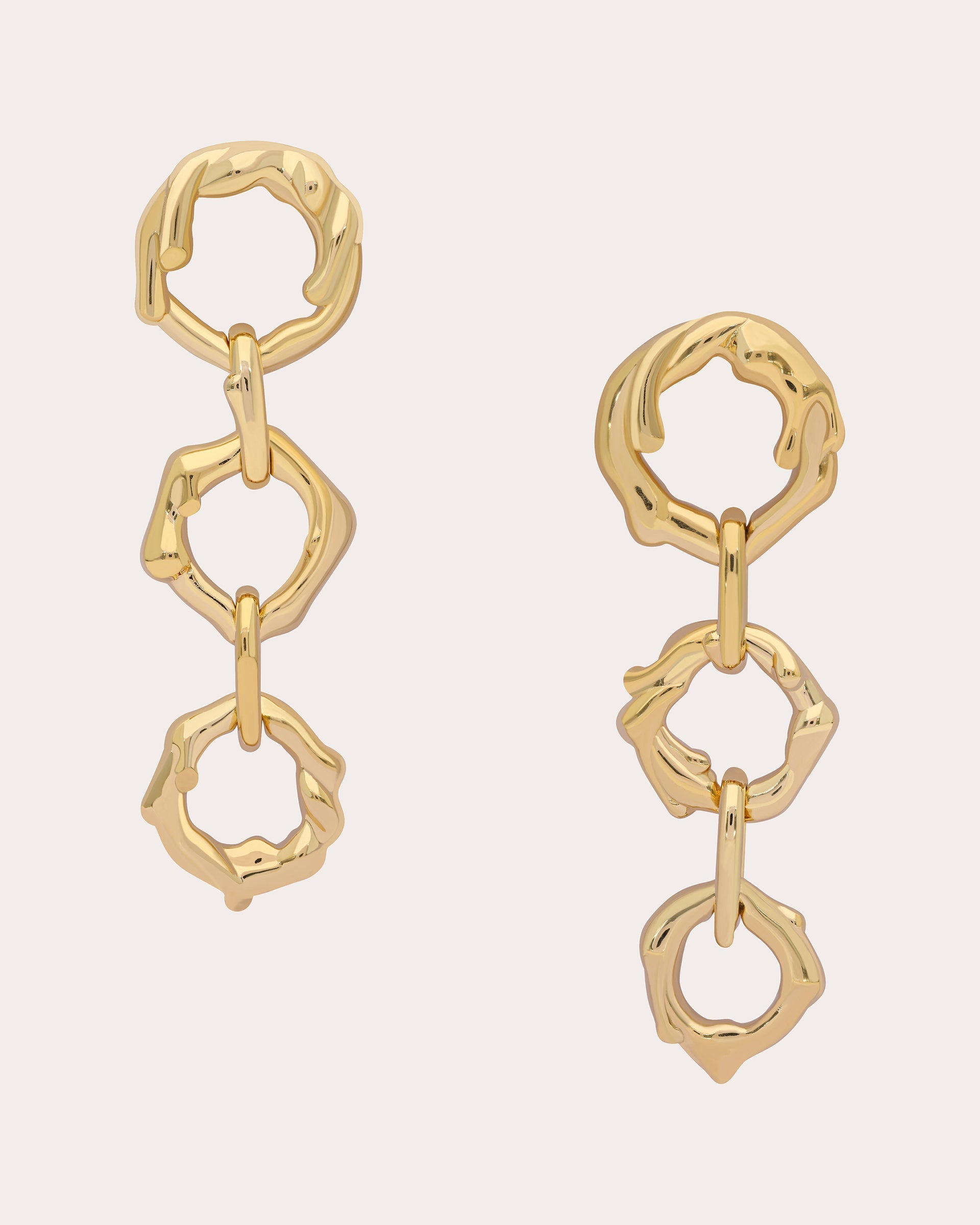 Magma 14K Gold-Plated Earrings