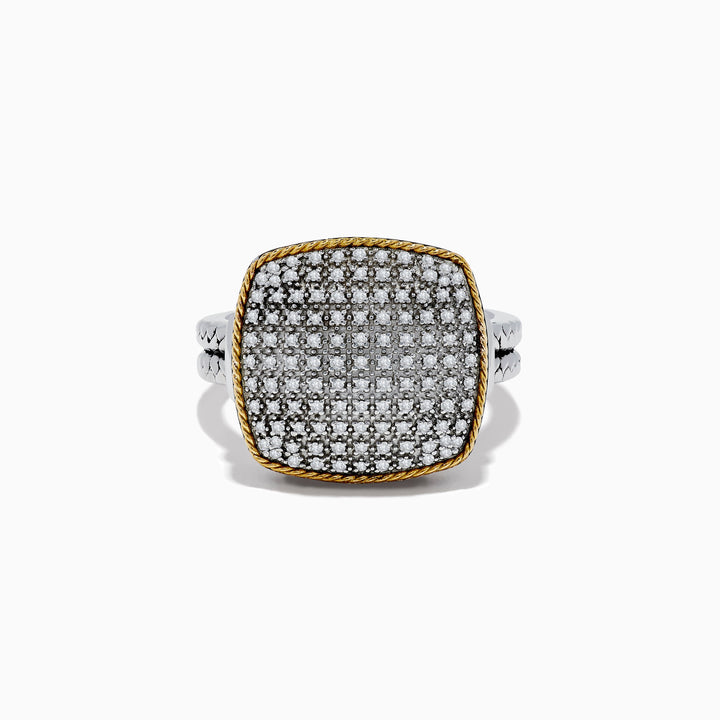 925-sterling-silver-18k-yellow-gold-diamond-ring