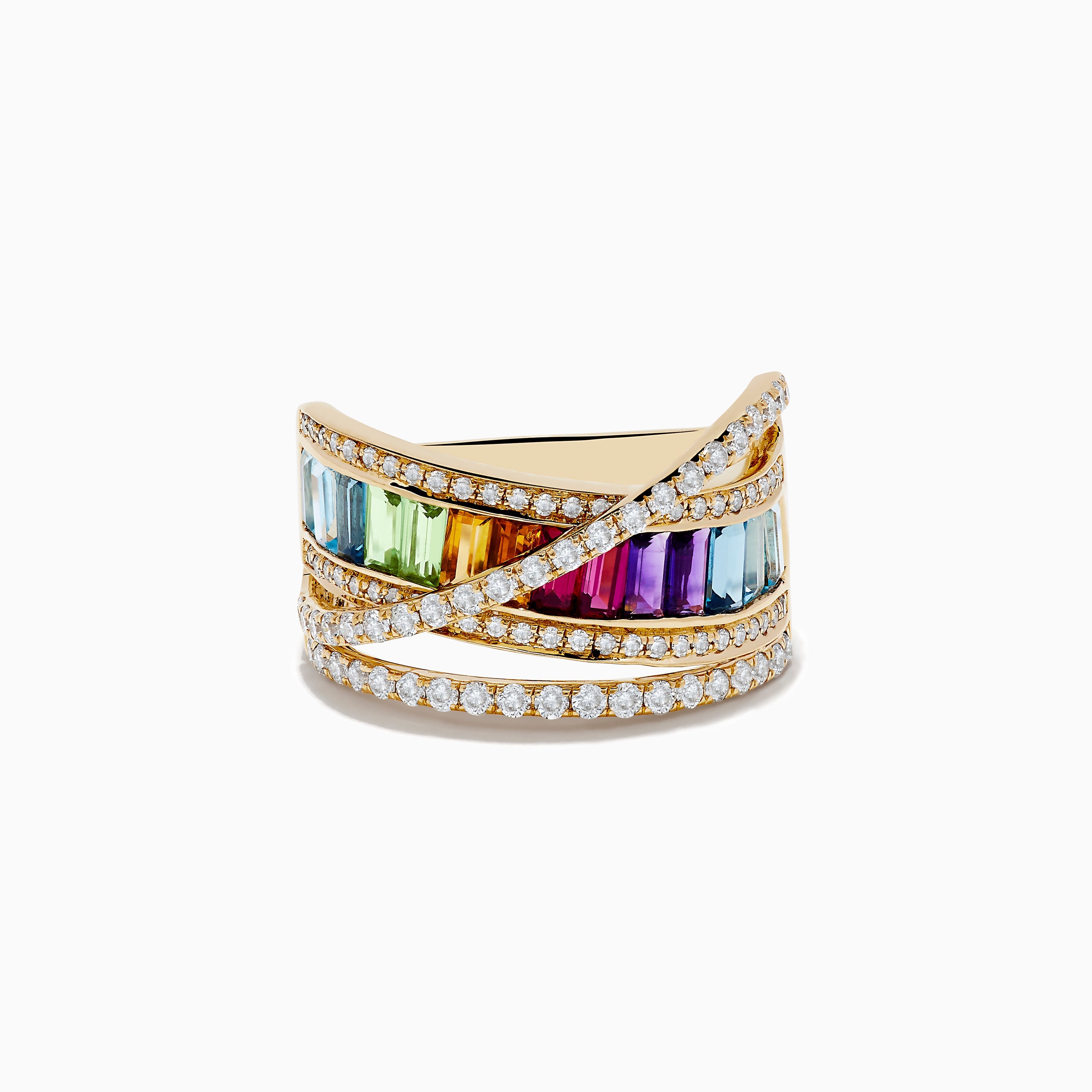 effy-mosaic-14k-yellow-gold-semi-precious-and-diamond-crossover-ring