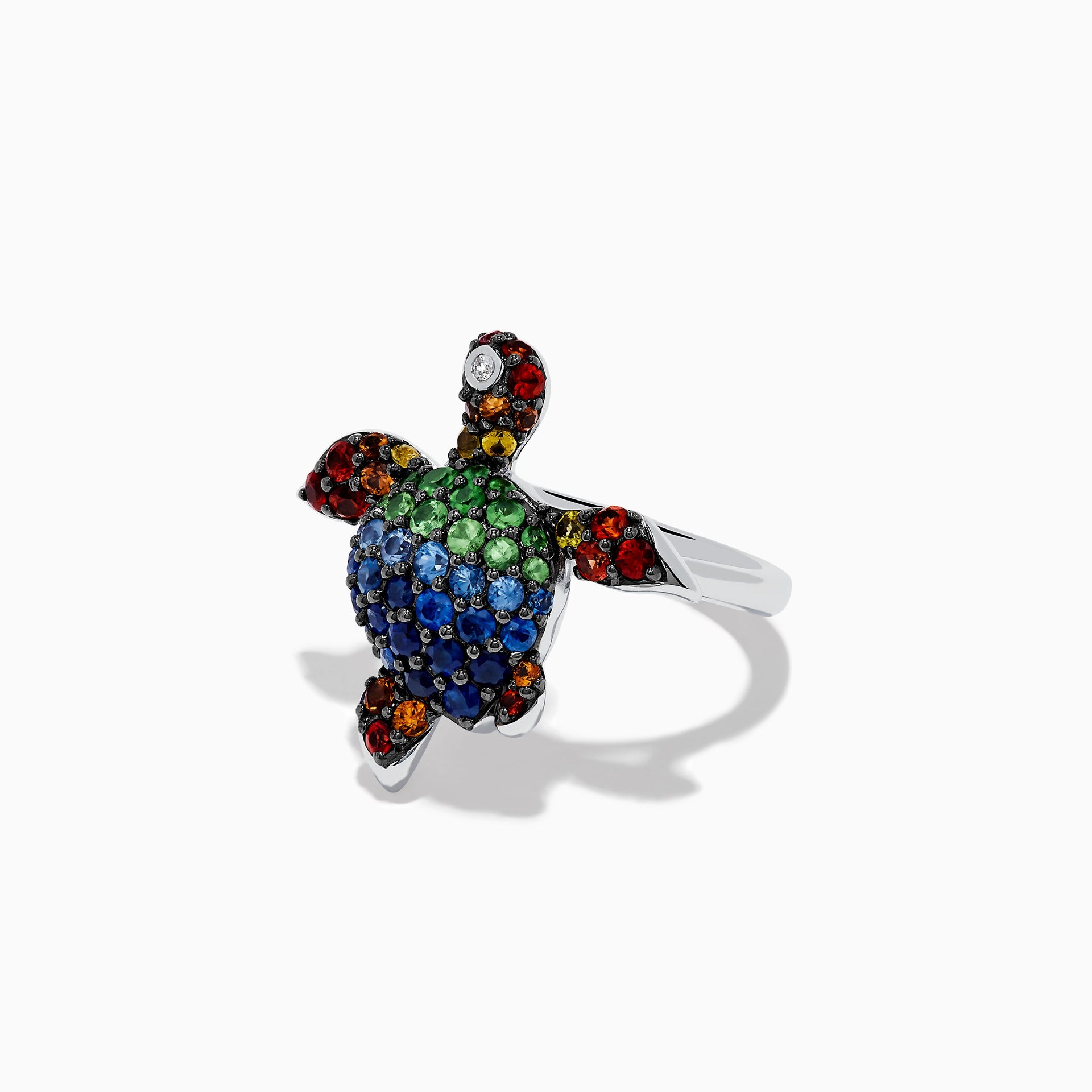 effy-925-seaside-sterling-silver-mutli-sapphires-turtle-ring