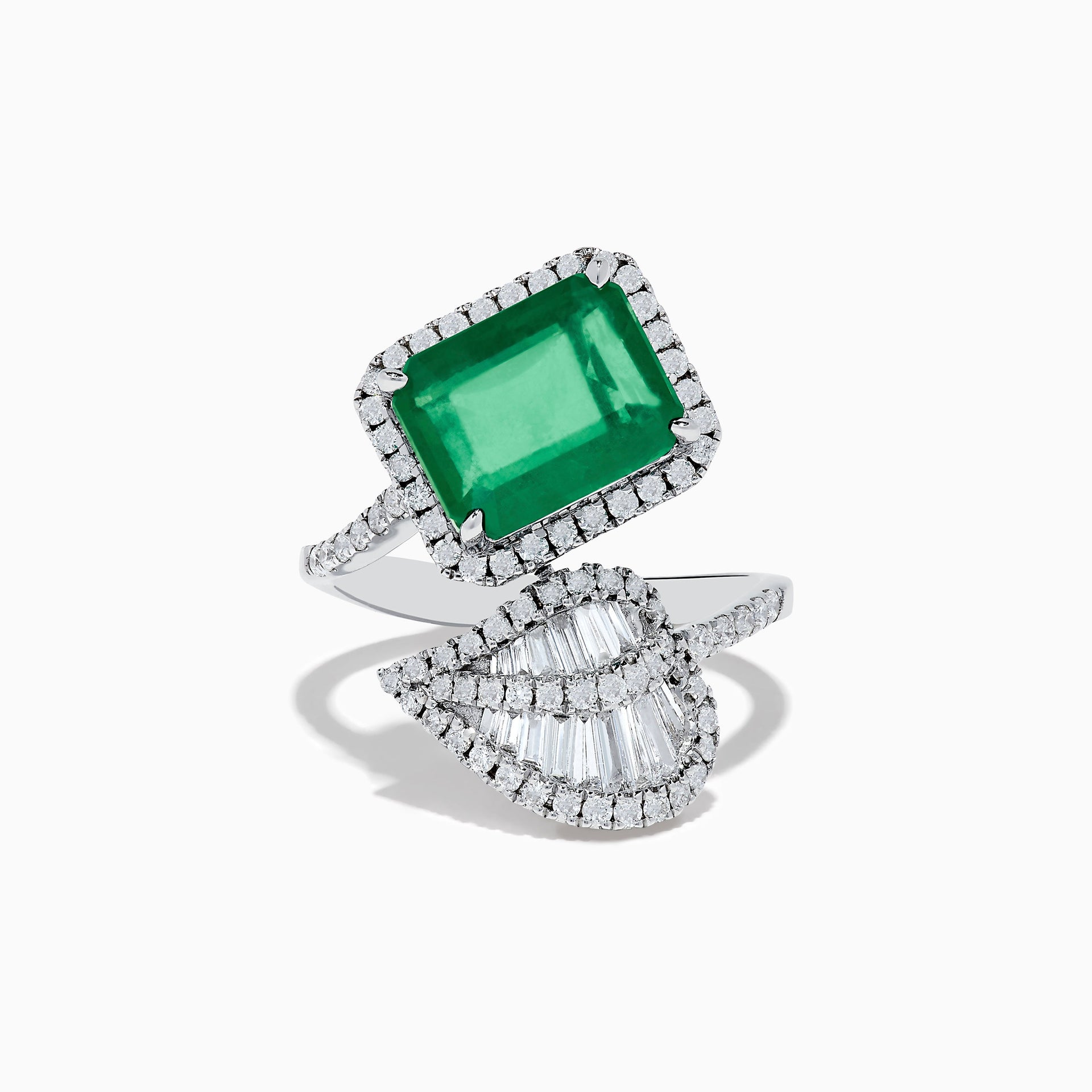 brasilica-14k-white-gold-emerald-and-diamond-leaf-ring