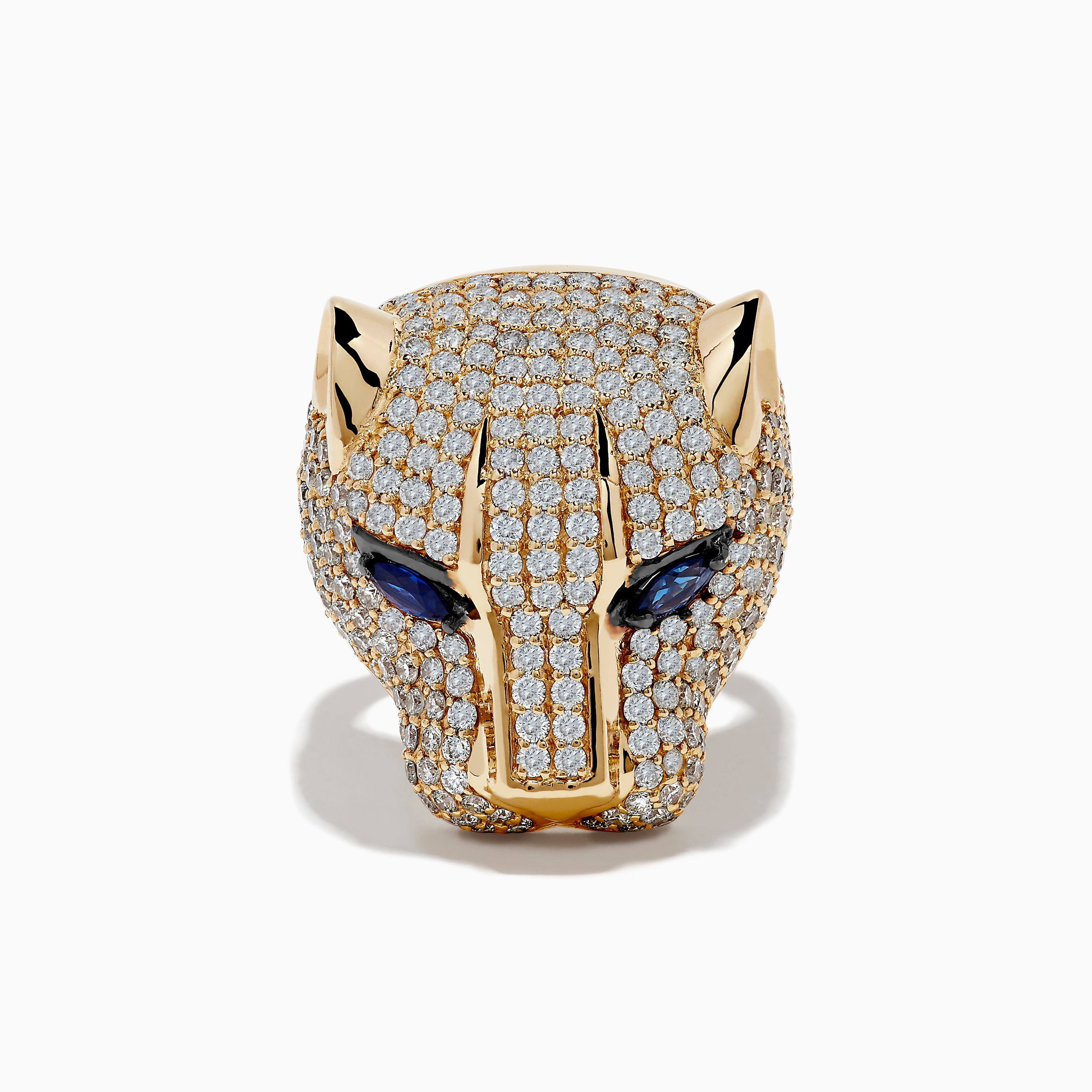 effy-signature-14k-yellow-gold-sapphire-and-diamond-panther-ring