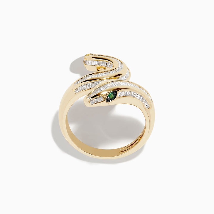 effy-safari-14k-yellow-gold-emerald-and-diamond-snake-ring