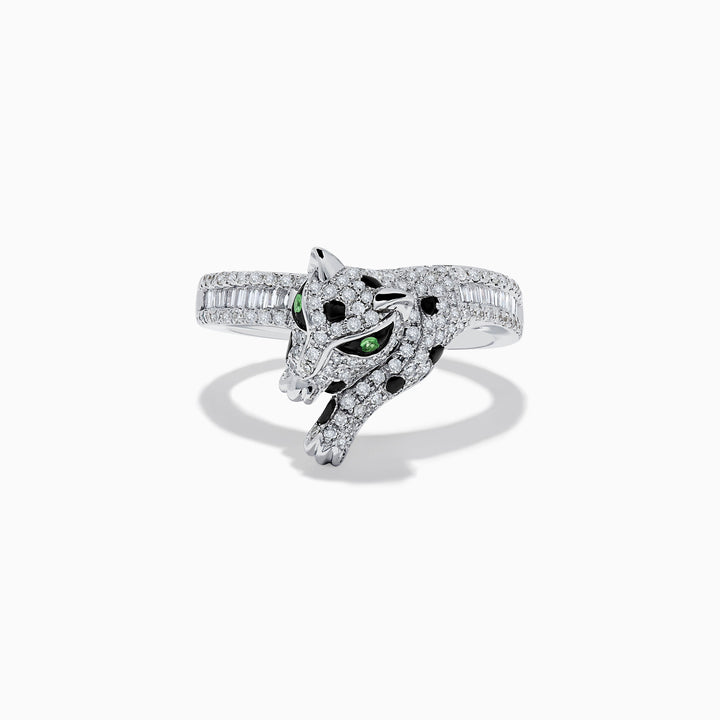 effy-signature-14k-white-gold-diamond-and-tsavorite-panther-ring